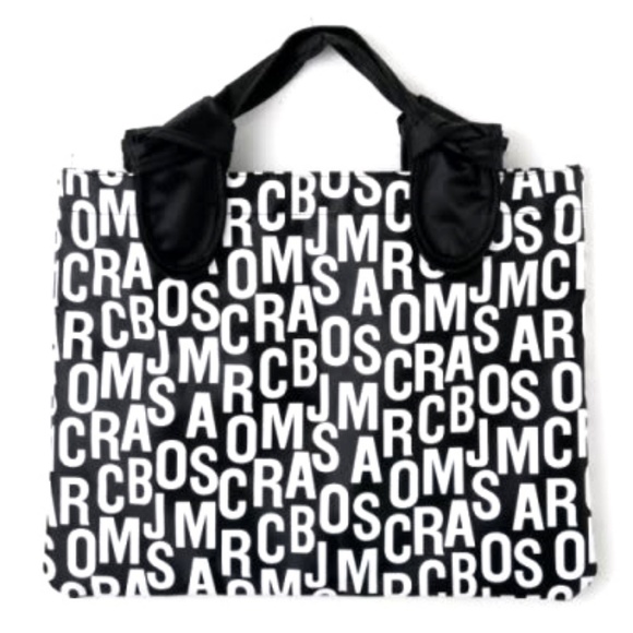 Marc By Marc Jacobs Handbags - MBMJ Marc Jacobs Show Off Flat Black & White Tote